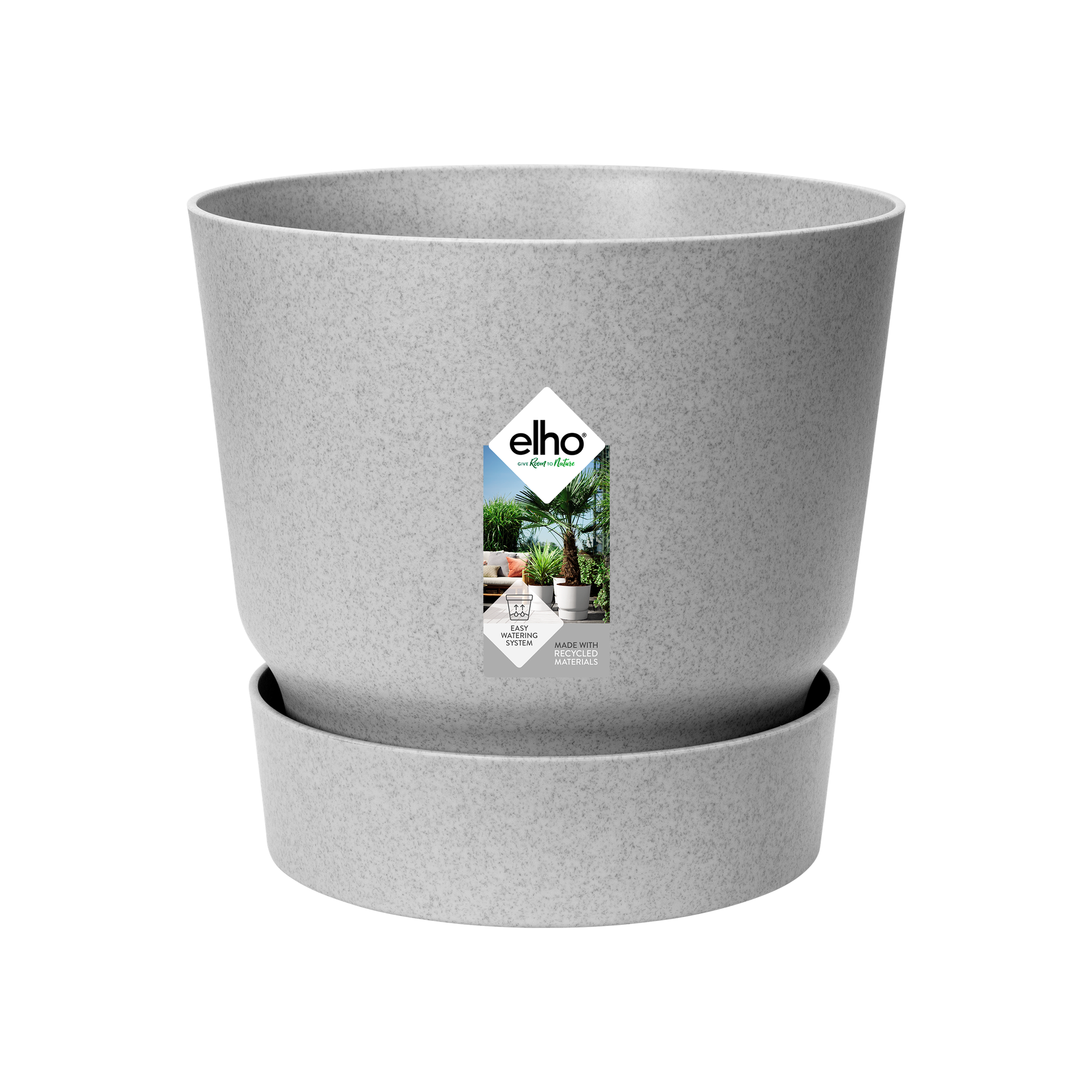 Pot elho Greenville Round grijs - D39 x H37