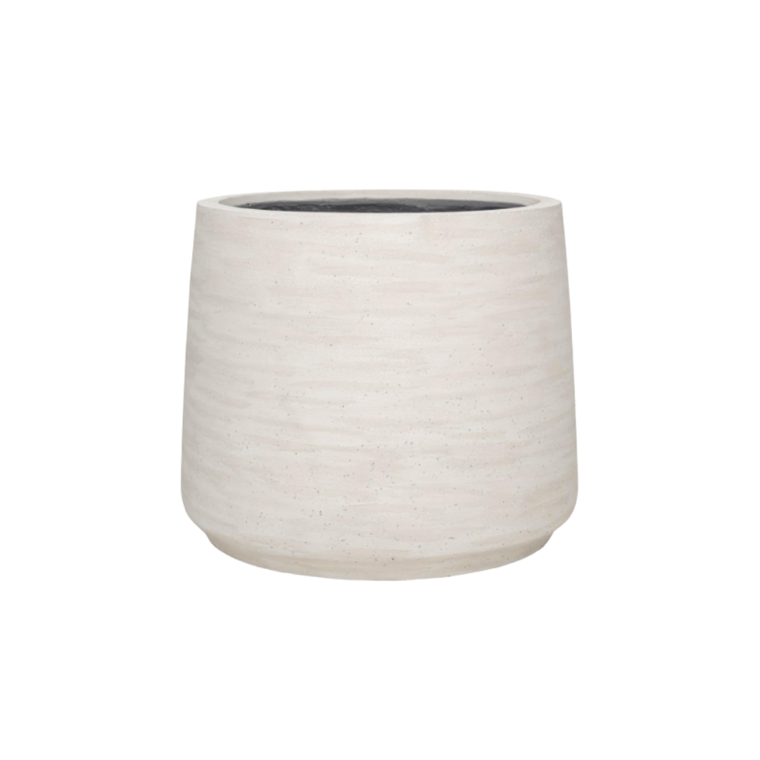 Jumbo Patt “Ivory Washed” plantenpot